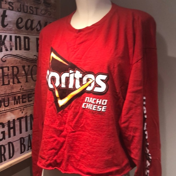 Red Doritos Graphic Long Sleeve Shirt - Picture 9 of 9
